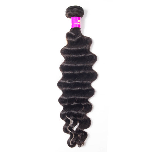 Loose Deep Wave Virgin Human Hair 1 Bundle