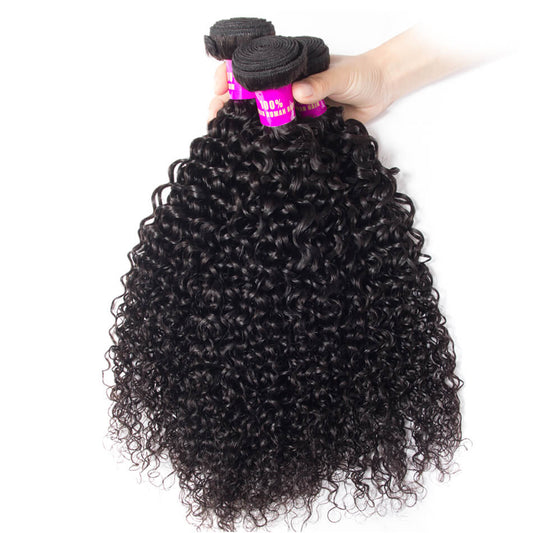 Curly Virgin Human Hair 1 Bundle