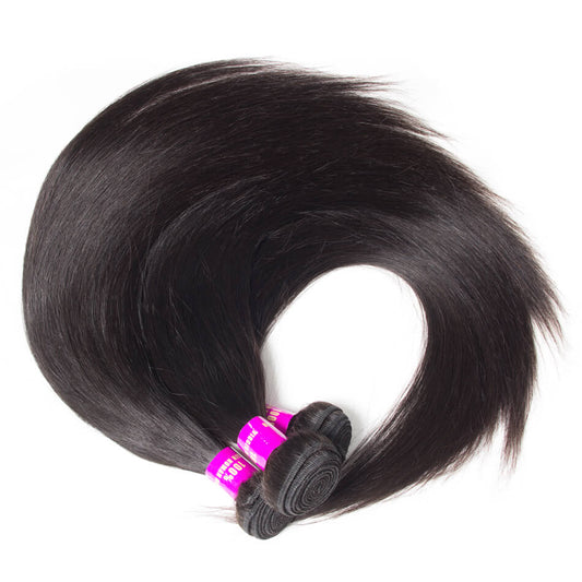 Straight Virgin Human Hair 1 Bundle